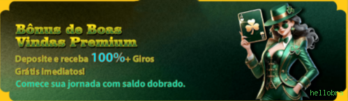 Bônus de boas-vindas hellobra